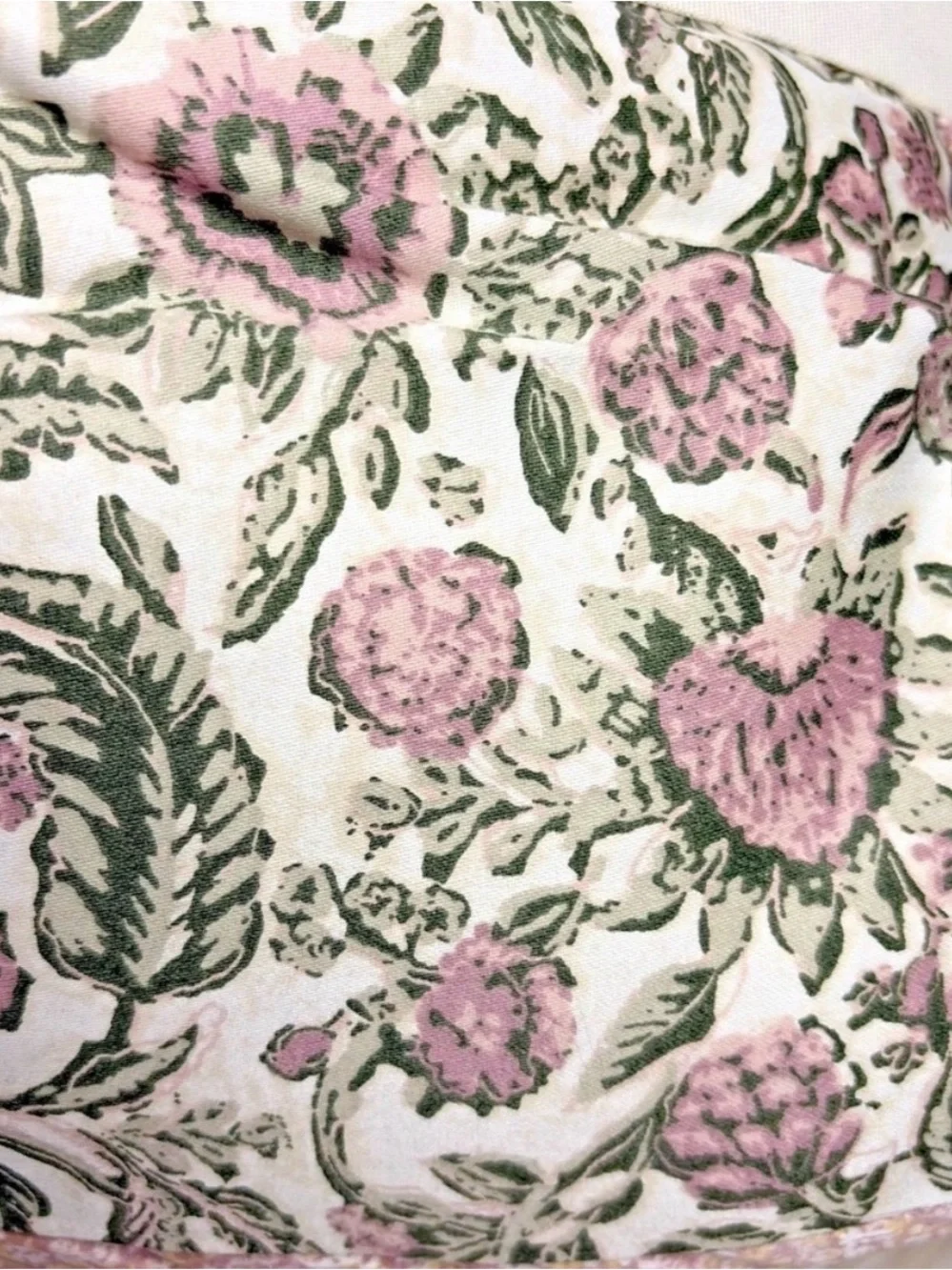 Threshold Studio McGee 3pc Full/Queen Reversible Floral Comforter Set Pink/Green